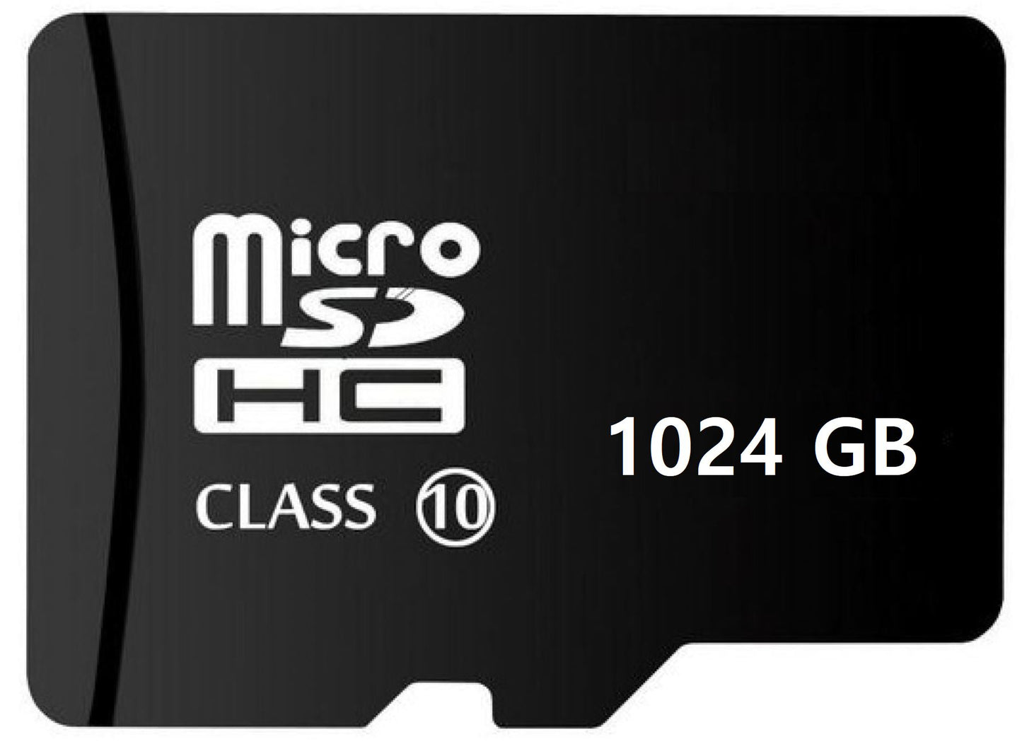 Micro SD Karte 1024 GB (1TB) Klasse 10 + SD Adapter